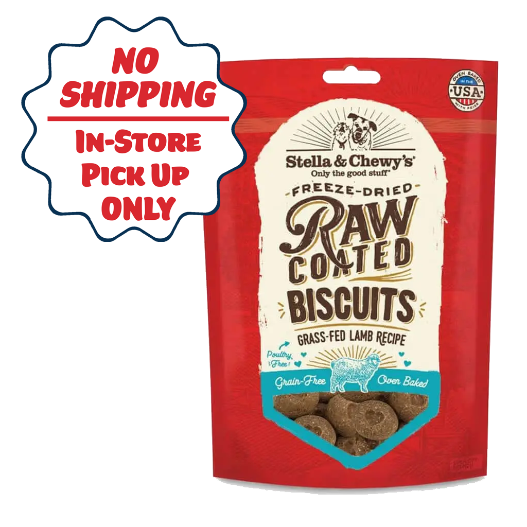 Stella & chewy's 2025 raw coated biscuits