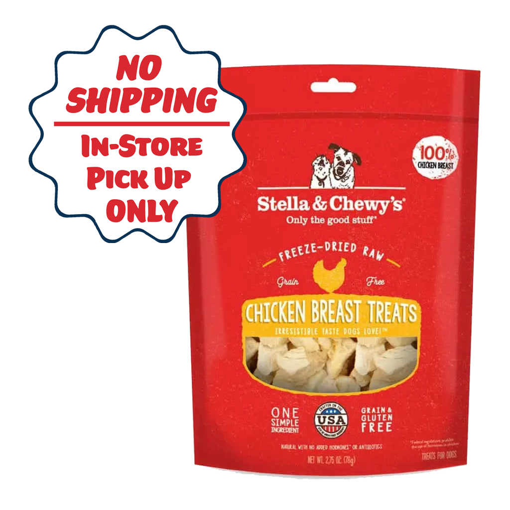 Stella Chewy s Freeze Dried Raw Chicken Breast Treats Rosie s