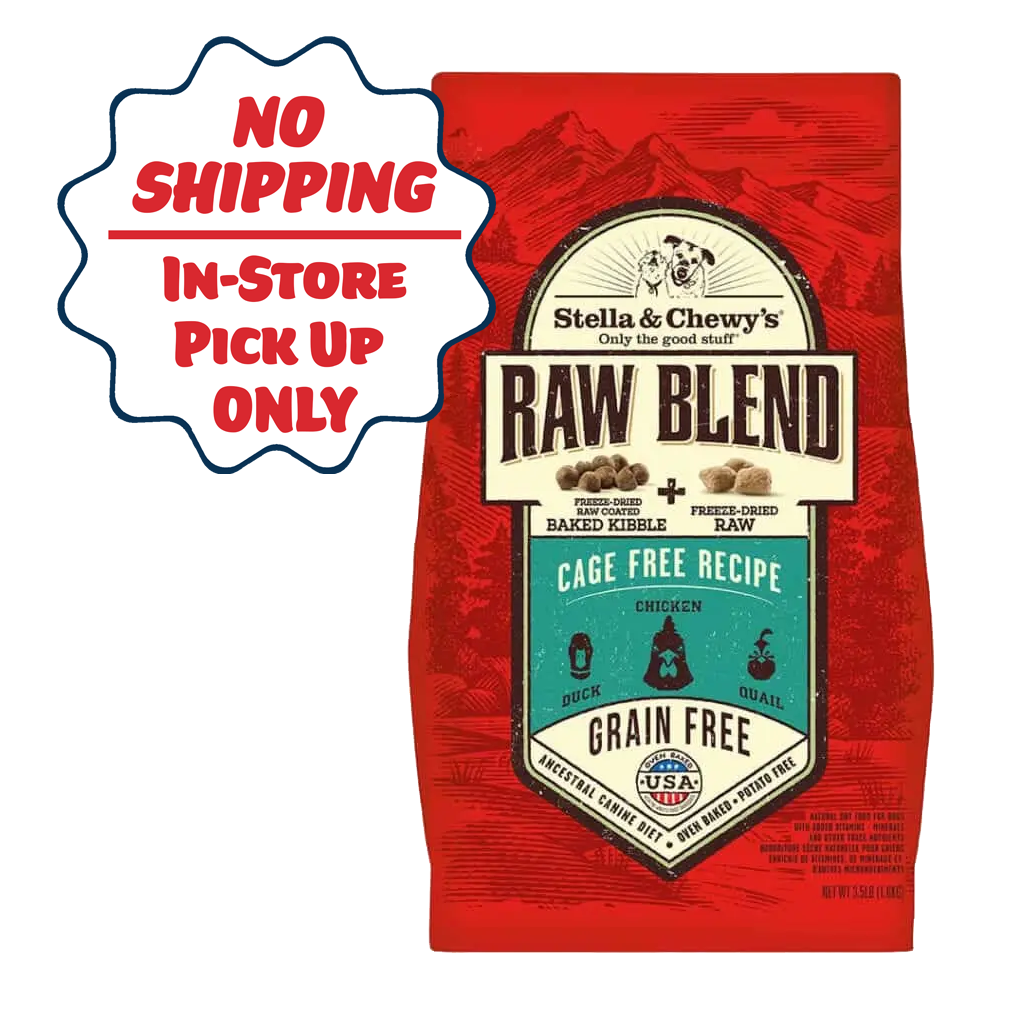 Stella and chewy raw blend cage free best sale
